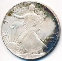 Amerikai Egyesült Államok 1987. 1$ Ag "Amerikai Sas" T:2
USA 1987. 1 Dollar Ag "Ameri...