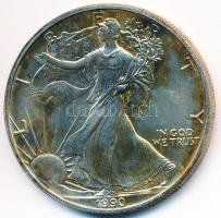 Amerikai Egyesült Államok 1990. 1$ Ag "Amerikai Sas" T:2
USA 1990. 1 Dollar Ag "Ameri...