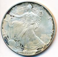 Amerikai Egyesült Államok 1994. 1$ Ag "Amerikai Sas" T:2
USA 1994. 1 Dollar Ag "Ameri...