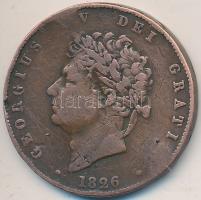 Nagy-Britannia 1826. Farthing Cu "IV. György" T:3
Great Britain 1826. Farthing Cu "Ge...