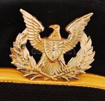 Amerikai katonai sapka, jelvénnyel az elején, jelzett