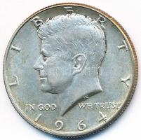 Amerikai Egyesült Államok 1964. 1/2$ Ag "Kennedy" T:2
USA 1964. 1/2 Dollar Ag "Kenned...
