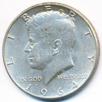 Amerikai Egyesült Államok 1964. 1/2$ Ag "Kennedy" T:2
USA 1964. 1/2 Dollar Ag "Kenned...