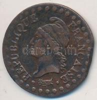 Franciaország 1797-1798A 1c Br T:2-
France 1797-1798A 1 Centime Br C:VF