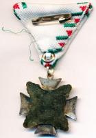 1996. "A Tiszti Szolgálati Jel I. fokozata" tűzzománcozott, aranyozott, ezüstözött tombak ...