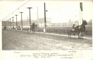 1938 Budapest VII. Ügetőpálya, Amatőr Fogathajtó verseny photo (EB)