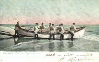 Atlantic City, Life Saving Crew, 'Raphael Tuck & Sons' Postcard Series No. 1089. (Rb)