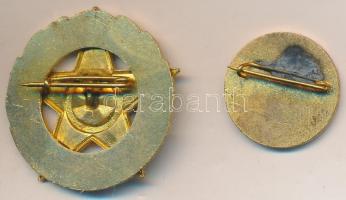 ~1960. "A Bányászat Kiváló Dolgozója" aranyozott zománcozott kitüntetés tokban T:2