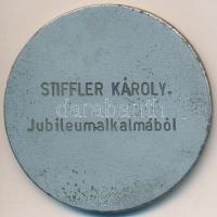 1962. "Csepel S.C." fém emlékérem tokban (55mm) T:2