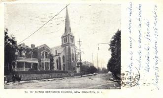 New Brighton, Dutch Reformed church, No. 10.  J. Koehlerny (fa)