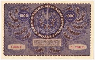Lengyelország 1919. 1000M T:III
Poland 1919. 1000 Marek C:F
Krause 29