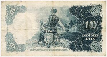 Lettország 1939. 10L T:III
Latvia 1939. 10 Latu C:F
Krause 29