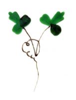 Herendi, petrezselyem mintás, kézzel festett, leveles tálka, hibátlan, jelzett (koronás), 14,5x20 cm