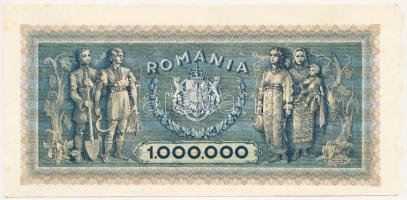 Románia 1947. 1.000.000L T:I-
Romania 1947. 1.000.000 Lei C:AU
Krause 60