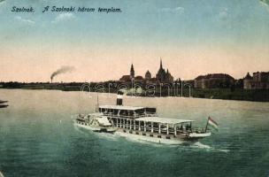 Szolnok - 12 db régi képeslap / 12 old postcards