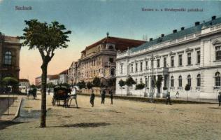 Szolnok - 12 db régi képeslap / 12 old postcards