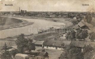Szolnok - 12 db régi képeslap / 12 old postcards