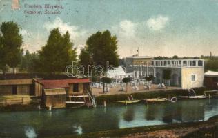 3 db RÉGI vajdasági és horvát városképes lap; Zombor, Szabadka, Dubrovnik / 3 old Vojvodinan and Cro...