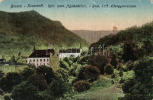 Brassó, Kronstadt; - 3 db régi képeslap / 3 old postcards