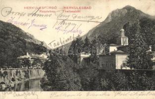Herkulesfürdő - 5 db régi képeslap / 5 old postcards