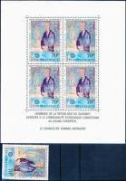 Konrad Adenauer bélyeg + blokk, Konrad Adenauer stamp + block