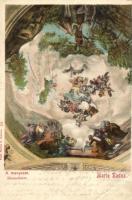 4 db RÉGI erdélyi városképes lap; Máriaradna, Herkulesfürdő, Felsőbánya, Szovátafürdő / 4 old Transy...