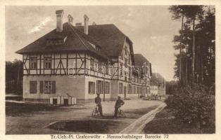 Grafenwöhr, Mannschaftslager Baracke 72. / barracks (b)