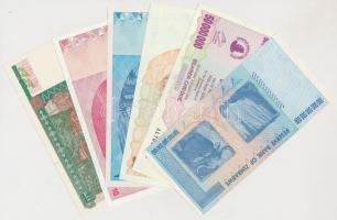 Zimbabwe 1997-2009. 1$-100.000.000.000.000$ (6xklf) T:I
Zimbabwe 1997-2009. 1 Dollar - 100.000.000.0...