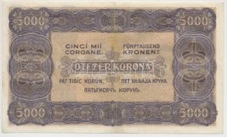 1923. 5000K "Magyar Pénzjegynyomda Rt." T:restaurált