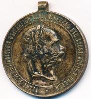 1873. "Hadiérem" I.Ferenc József Br katonai érdemérem mellszalag nélkül (36mm) T:2-
Hungar...