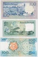Portugália 1978. 20Esc + 100Esc + 1981. 100Esc T:I,II,III
Portugal 1978. 20 Escudos + 100 Escudos + ...