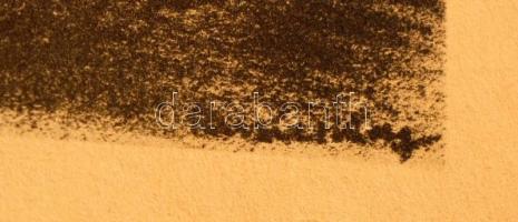 Ruzicskay György (1896-1993): Uram, nézz le rám! Algrafia, papír, jelzett az algrafián, 24×18 cm