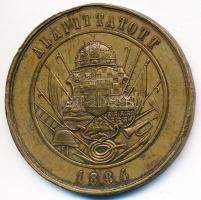 DN "A Magyar Országos Tűzoltó Szövetség Szolgálati Érme 5 év / Alapíttatott 1884"  Br kitü...