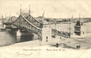 Budapest, Ferenc József híd (Szabadság híd) (b)