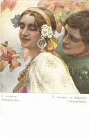 Liebesgeflüster / Russian folklore, romantic couple s: Solomko (EK)