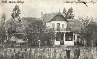 Pirtó-nyaralótelep, Rásonyi Papp Gedeon villája (b)