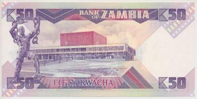 Zambia 1986-1988. 50K T:I
Zambia 1986-1988. 50 Kwacha C:UNC