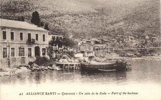 Sarande, Santi Quaranta; habor (EK)