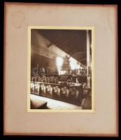 cca 1910, Fotó,  " Vereinigte Farben und Lackfabriken",20,5x15,5cm,  paszpartuban,34x29,5cm