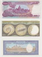 Kambodzsa 1957-1975. 100R + 1965-1975. 50R + 1975. 100R T:I-,III
Cambodia 1957-1975. 100 Riels + 196...
