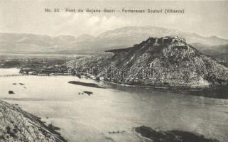 Shkoder, Scutari; Fortress, Bojana-Bazar bridge