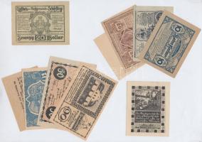 Németország / Weimari Köztársaság 1920. 10db városi szükségpénz T:I,I-
Germany / Weimar Republic 192...