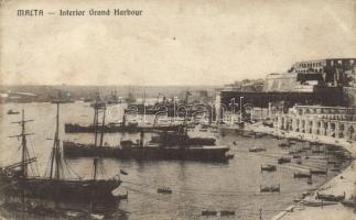 Malta, grand harbour, ships (EK)