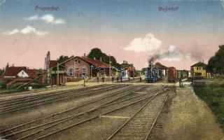 Pragersko, Pragerhof; Bahnhof / railway station, locomotive (EK)