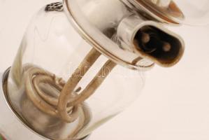 Nagyméretű régi elektromos kávéfőző, kábel nélkül, m: 33 cm