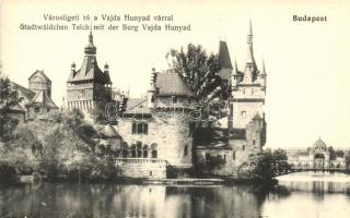 Budapest XIV. Városligeti tó, Vajdahunyad vára