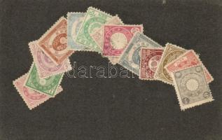 Japanese stamps (EK)