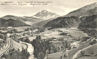 Stubaitalbahn, Silltal, Serlesspitze / Stubai Valley Railway (EK)