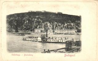 Budapest XI. Gellérthegy, gőzhajó (EK)