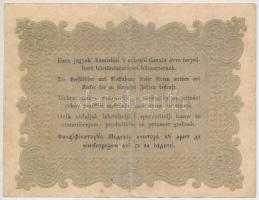 1848. 10Ft "Kossuth bankó" T:III
Adamo G111